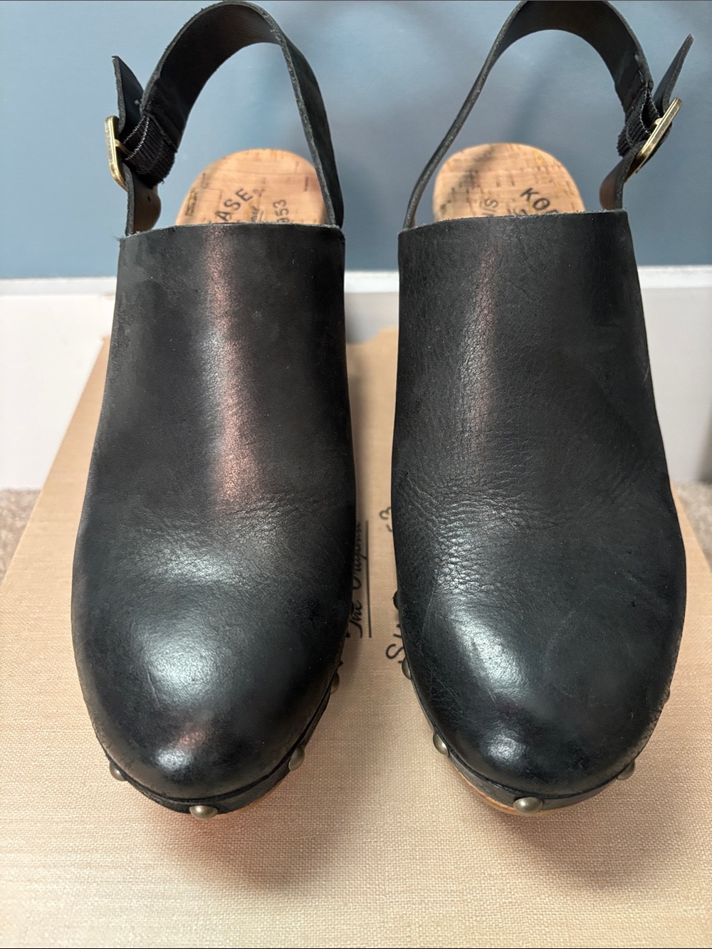 Kork-Ease black Clog Heels - Picture 9 of 9